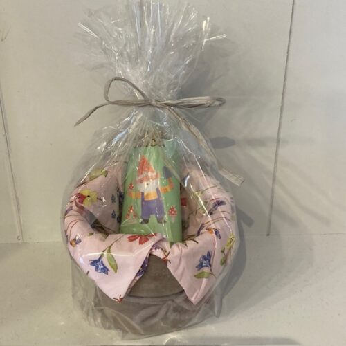 Handcreme Gartenzwerg im Blumentopf