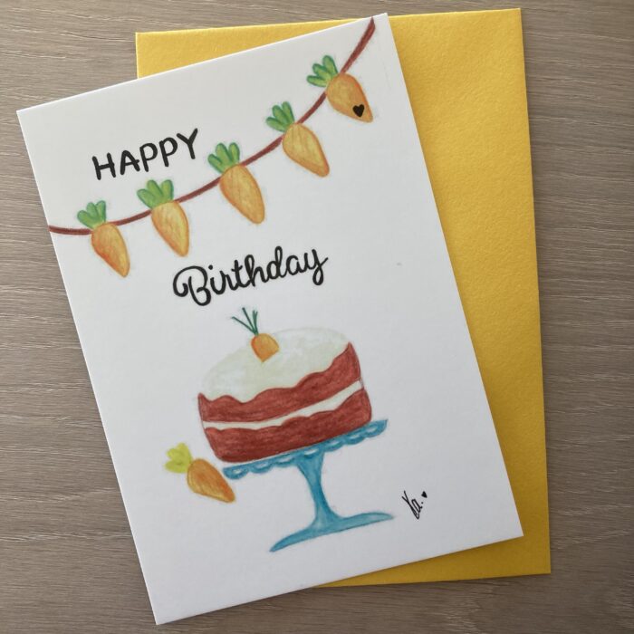 Karte *Torte Rüebli*