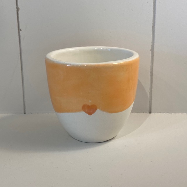 Espresso Tasse gelb