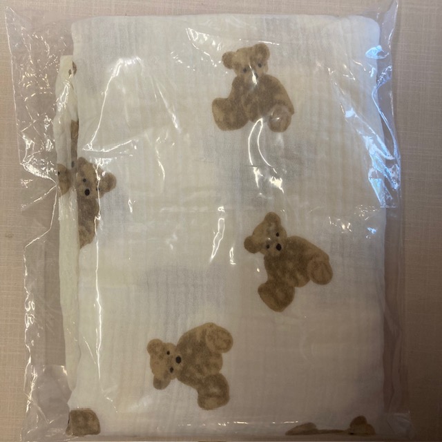 Musselintuch *Bär*