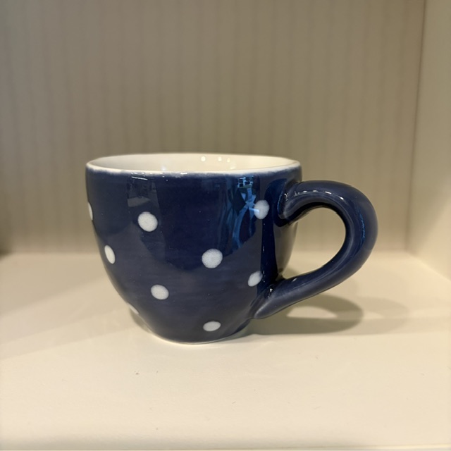Espresso Tasse dunkelblau